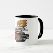 私の塵払いのマグを掘って下さい マグカップ (正面右)