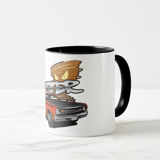 私の塵払いのマグを掘って下さい マグカップ (正面右)