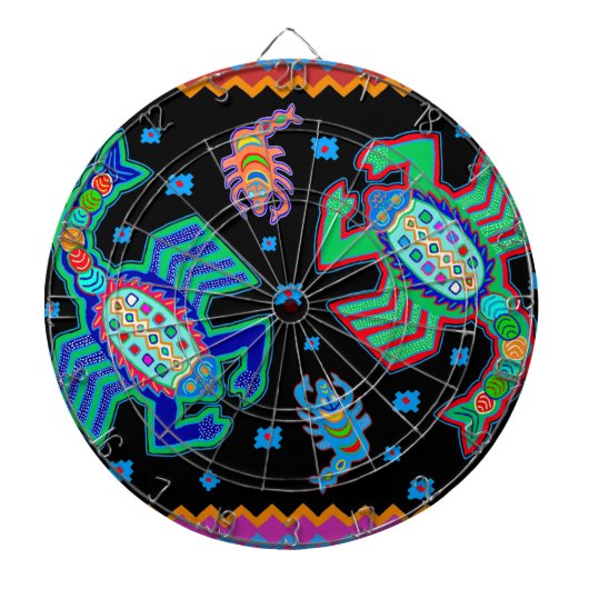 私の壁の南西サソリ ダーツボード (正面)