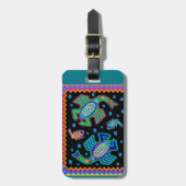 私の壁の南西サソリ ラゲッジタグ (正面縦)