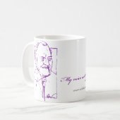 "私の声あなたと"はコーヒー・マグ合っています コーヒーマグカップ (正面左)