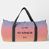 私の夏の時代 グラデーション日の出カラー ダッフルバッグ (正面)