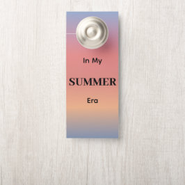 私の夏の時代 グラデーション日の出カラー ドアノブサイン