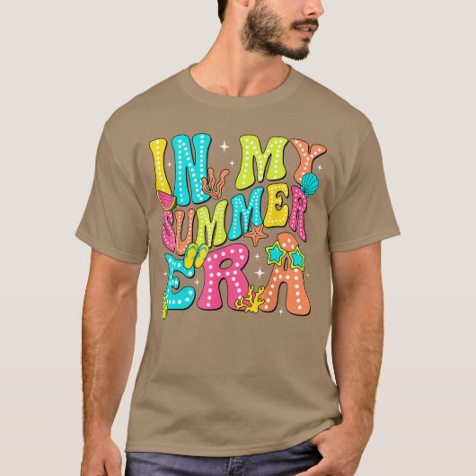私の夏の時代 夏休み ビーチ ファミリーマッチング Tシャツ (正面)