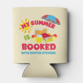 私の夏はダスティン・スティーブンスで予約されている 缶クーラー (裏面)