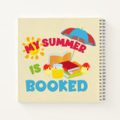 私の夏はノートが予約されている ノートブック (裏面)