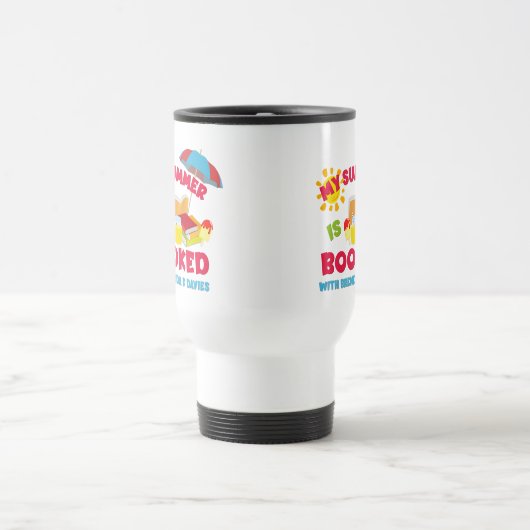 私の夏はブレンダKデイビスが予約されている トラベルマグ (中央)