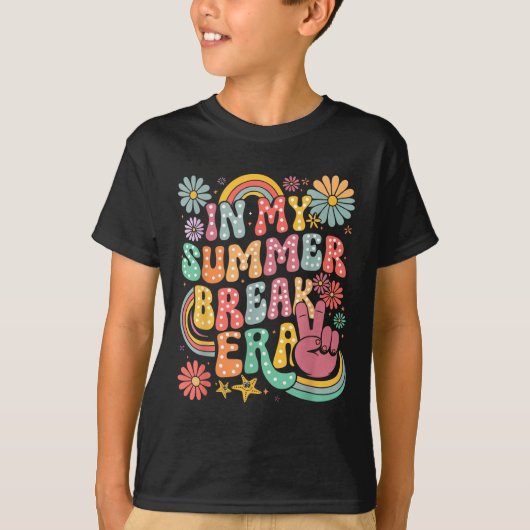 私の夏休みの時代に先生の夏の最後の日 Tシャツ (正面)