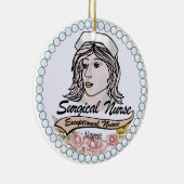 私の外科看護師 セラミックオーナメント (右)