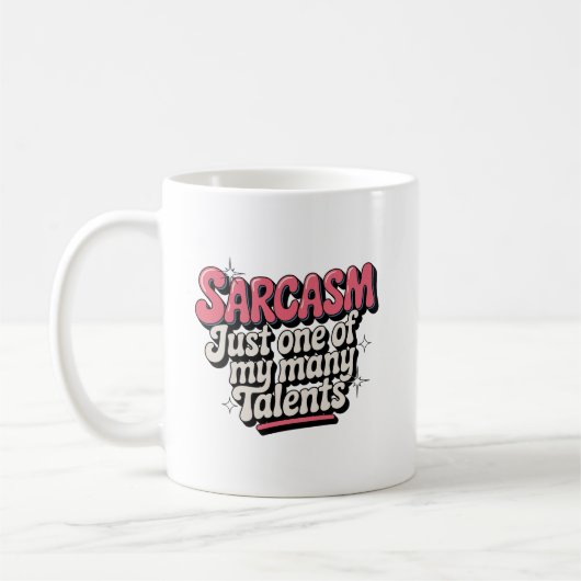 私の多くの才能の一人 コーヒーマグカップ (左)
