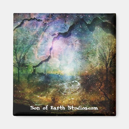 私の夜の月 マグネット (正面)