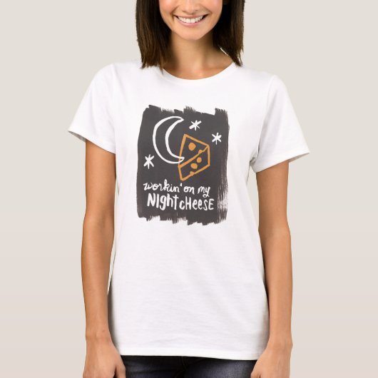 私の夜チーズのWorkin Tシャツ (正面)