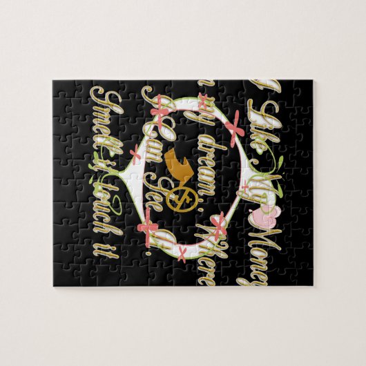 私の夢でお金の話と私はそれを愛する.png ジグソーパズル (横)