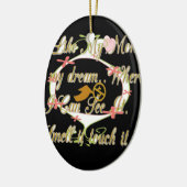 私の夢でお金の話と私はそれを愛する.png セラミックオーナメント (左)