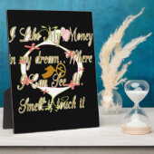 私の夢でお金の話と私はそれを愛する.png フォトプラーク (側面)