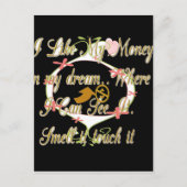 私の夢でお金の話と私はそれを愛する.png ポストカード (正面)