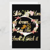 私の夢でお金の話と私はそれを愛する.png 便箋 (正面/裏面)