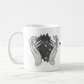 私の夢の人生を表現するが、最初のコーヒー コーヒーマグカップ (左)