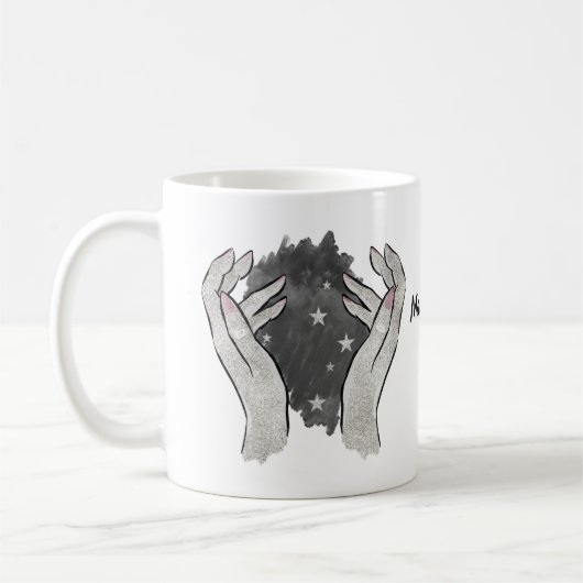 私の夢の人生を表現するが、最初のコーヒー コーヒーマグカップ (左)