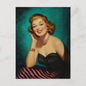 私の夢の女の子 ポストカード (正面)