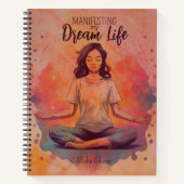 私の夢の生活を表す，魅力の法則 ノートブック (正面)