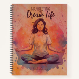 私の夢の生活を表す，魅力の法則 ノートブック