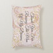 私の夢の男を育ててくれてありがとう アクセントクッション (正面(垂直))