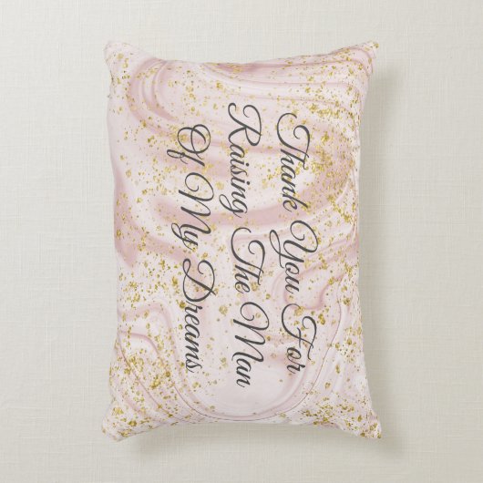 私の夢の男を育ててくれてありがとう アクセントクッション (正面(垂直))