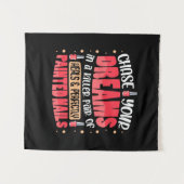 私の夢はネイルアート タペストリー (正面(横))