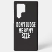 私の大きさで判断してはいけない SAMSUNG GALAXYケース (裏面)