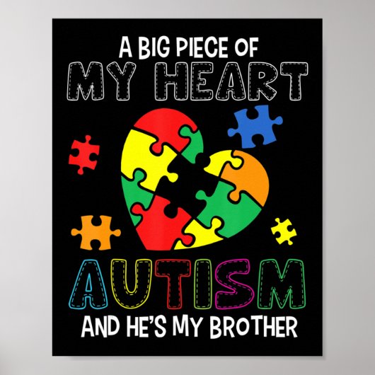 私の大きなハートは彼が私の兄である ポスター (正面)