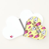 私の大きな秘密の小さな本、アイスクリームポップシクル ノートブック (内部)