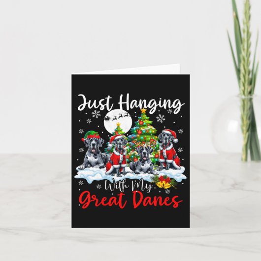 私の大つるきなダンスのクリスマス3サンタ カード (正面)