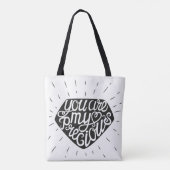 私の大切です トートバッグ (裏面)