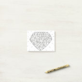 私の大切です ポストイット (デスク上)