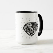 私の大切です マグカップ (正面右)