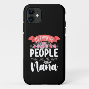 私の大切な人たちは私をナナと呼ぶ 母の日 iPhone 11 ケース