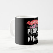 私の大切な人たちは私をミミと呼ぶ母の日 コーヒーマグカップ (正面左)
