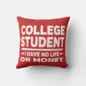 私の大学生は人生も金もない クッション (裏面)
