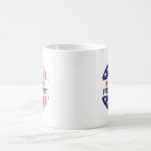 私の大統領じゃない コーヒーマグカップ (中央)