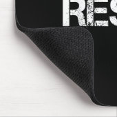 私の大統領ではなく、抵抗するためにTシャツに抵抗しなさい マウスパッド (コーナー)