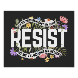 私の大統領のアンチトランプを拒否しない ポスター