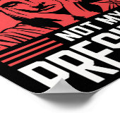 私の大統領はトランプに抵抗アンチトランプ ポスター (角)