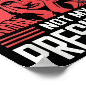 私の大統領はトランプに抵抗アンチトランプ ポスター (角)