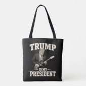 私の大統領はドナルド・トランプ トートバッグ (裏面)