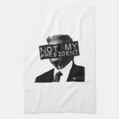 私の大統領アンチトランプの成長ではない自由主義の キッチンタオル (縦)
