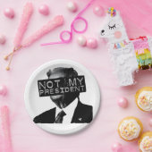 私の大統領アンチトランプの成長ではない自由主義の ペーパープレート (パーティー)