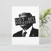 私の大統領アンチトランプの成長ではない自由主義の 招待状 (スタンド正面)