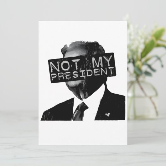 私の大統領アンチトランプの成長ではない自由主義の 招待状 (スタンド正面)