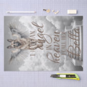 私の天使のドイツの羊飼い犬の天国 薄葉紙 (クラフト)